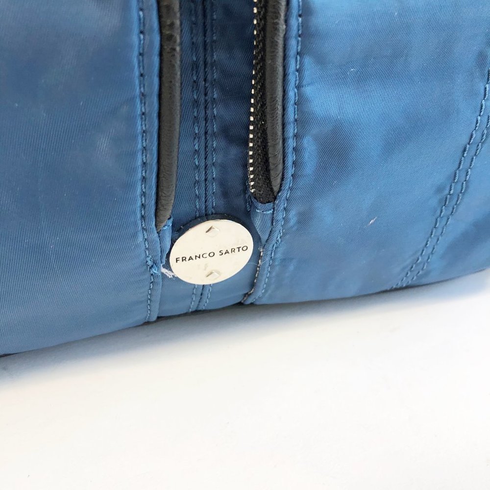 Franco Sarto Blue Messenger Shoulder Crossbody Bag - Picture 2 of 12